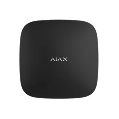 Інтелектуальна охоронна централь Ajax Hub 2, модуль 4G, ethernet, jeweller, бездротова, чорний фото