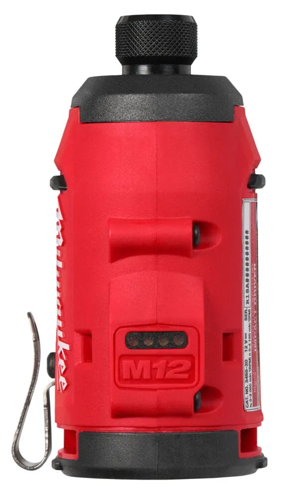 Купити Гвинтокрут акумуляторний 1/4'' HEX MILWAUKEE M12 BLIDRC-202C (124Нм) (+ заряд.пристрій, 2 акум., HD кейс)