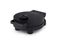 Мини-гриль Gorenje 1000Вт, алюминий, пластина д/вафель, корпус-металл, черный фото