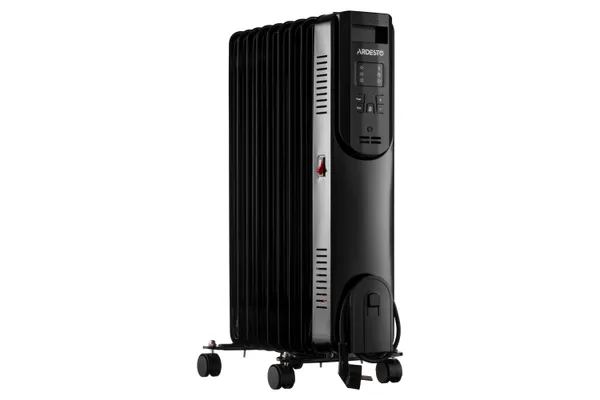 Купить Масляный радиатор ARDESTO, 20м2, 2000Вт, электр. упр-ние, 9 секций, пульт ДУ, чёрный