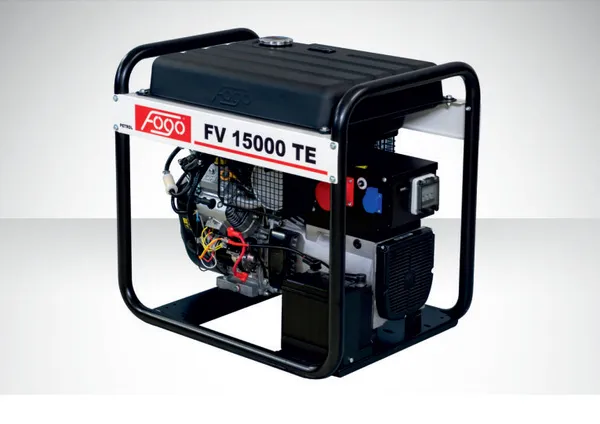 Генераторна установка FV15000TE 3ф-12,5кВА/1ф-6кВт, двиг.B&S, бак-45л, ел.старт, стаб.напруги, асинхрон.ген.ІР54