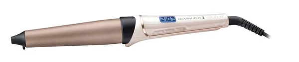Плойка Remington ProLuxe конусная , 54Вт, темп.режимов-11, D-25-38mm, 120-210С, дисплей, керамика, розово-золотой