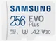 Карта пам'яті Samsung microSD 256GB C10 UHS-I  R130MB/s Evo Plus + SD