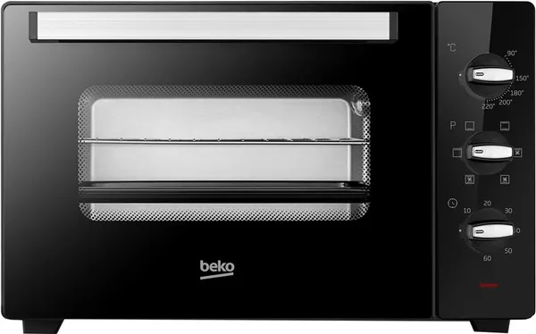 Печь электрическая Beko, 38л., 1600Вт, механич., конвенция, черная