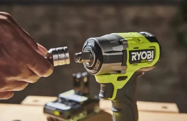 Гайковерт ударний акумуляторний Ryobi ONE+ HP RIW18C-0 18В 450Нм 2800об/хв 1/2" 4 швидкості 1.2кг без АКБ та ЗП замовити