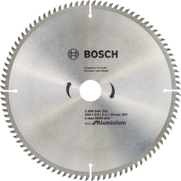 Диск пильный Bosch Eco for Aluminium 254x3x30-96T