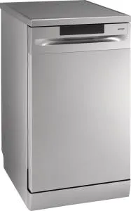 Посудомоечная машина Gorenje, 9компл., A++, 45см, дисплей, 2 корзины, AquaStop, серый фото