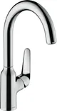 Смеситель для кухни Hansgrohe Focus M42, дл.излива - 204мм, поворотный, 1 рычаг, KM220, хром