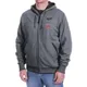 Купить Куртка (толстовка) з електропідігрівом акумуляторна MILWAUKEE, M12 HH GREY3-0 (XL), сіра