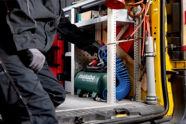 Компрессор воздушный Metabo BASIC 160-6 W OF безмасляный, 900Вт, 6л, 160л/мин, 8бар, 8.4кг отзывы