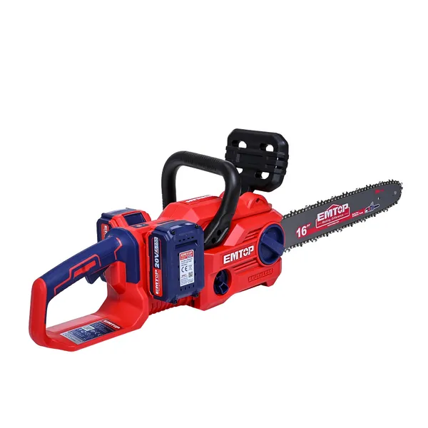 Пила цепная аккумуляторная EMTOP ELGA401682 (АКБ + ЗУ) цена в Украине