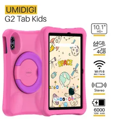 Планшет UMIDIGI G2 Tab Kids (MT11) 10.1" 4ГБ, 64ГБ, 6000мА·год, Android, рожевий фото