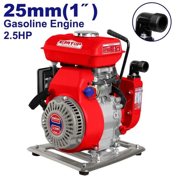 Мотопомпа бензиновая EMTOP EGWP2512