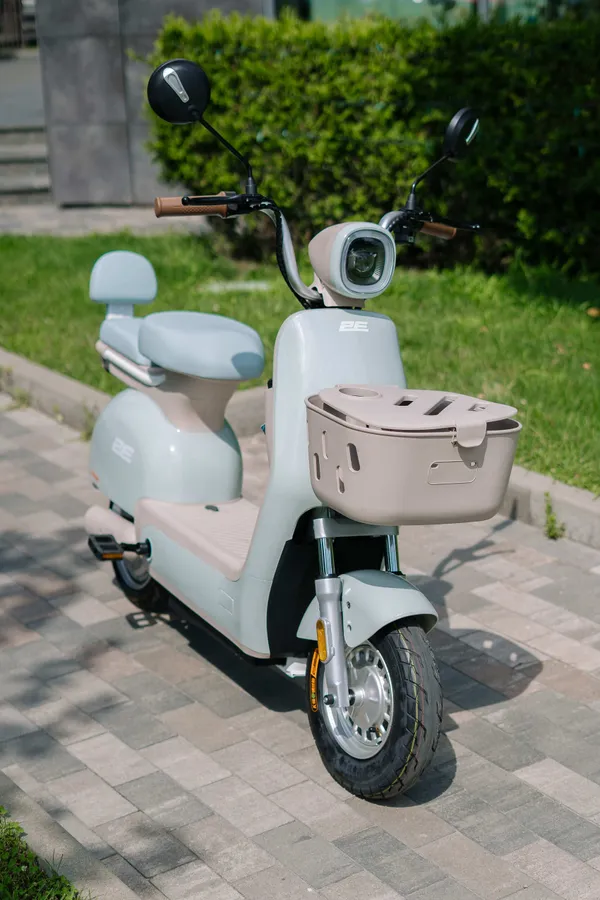 Купить Электроскутер 2E F2, синий со скидкой