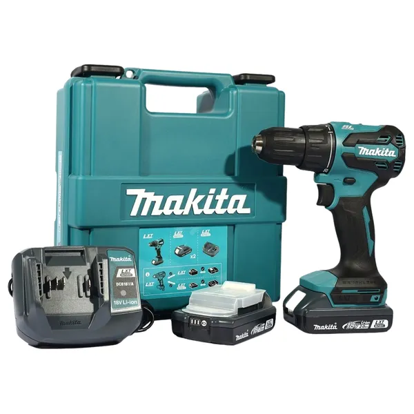 Аккумуляторная дрель-шуруповерт LXT Basic Makita DHP490WVE(АКП+ЗУ)