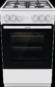 Плита Gorenje  газовая, 70л, 50x60см, чугун, белый фото