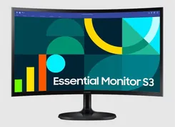 Монітор Samsung 23.8" S24D360 D-Sub, HDMI, VA, 100Hz, 4ms, CURVED фото