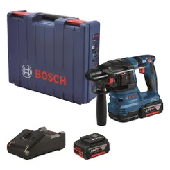 Перфоратор аккумуляторный Bosch GBH 185-LI, SDS-Plus, 18В, акб 2х4Ач, 1.9Дж, 2.3кг фото