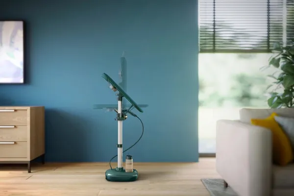 Гладильная система Philips Series 6000, 1800Вт, 1100мл, паровой удар -90гр, постоянный пар - 40гр, верт. Отпаривание+ доска, керам. подошва, темно зеленый купить онлайн