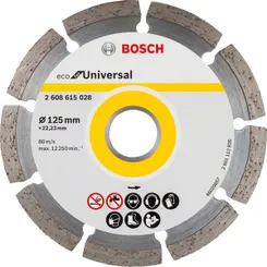 Диск алмазний Bosch Eco Універсальний 125х22.23мм фото