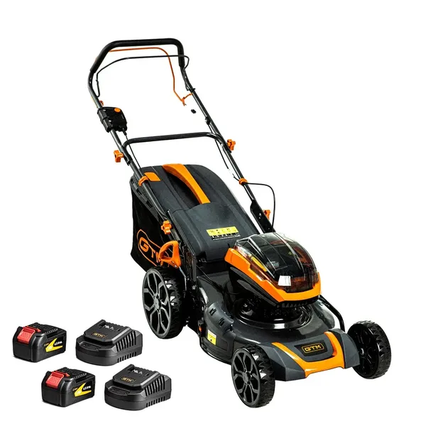 Газонокосарка акум. BLM48H-SP, 2*18В, захват 48см, самохідна, +АКБ 4Аг-2шт., ЗП-2шт.