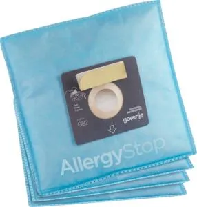 Универсальный мешок GB2MBAS, 570735, для пылесосов Gorenje, микрофибра, 4 шт, 570735