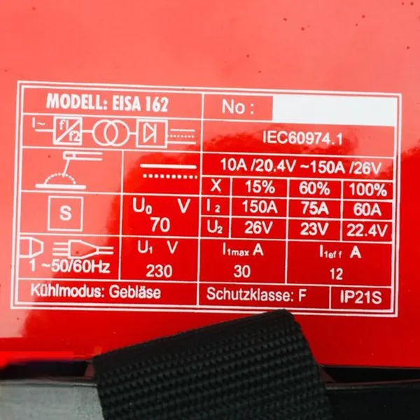 Купити Зварювальний апарат Holzmann EISA162