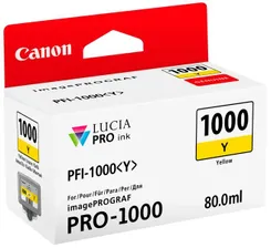 Чернильница Canon PFI-1000Y (yellow) фото