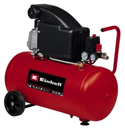 Компресор повітряний Einhell TC-AC 270/50/8, масляний, 1800Вт, 50л,  270л/хв, 8бар, 30.08кг фото