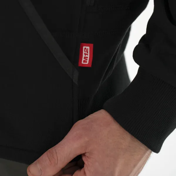 Толстовка з підігрівом з капюшоном MILWAUKEE M12 HHBL4-0 (XXL), чорна (розмір XXL) отзывы