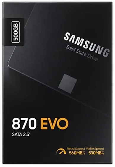 Накопитель SSD Samsung  2.5" 500GB SATA 870EVO