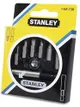 Биты Stanley, набор 7шт, 1/4", магнитный битодержатель, SL,PZ, 25мм, кейс