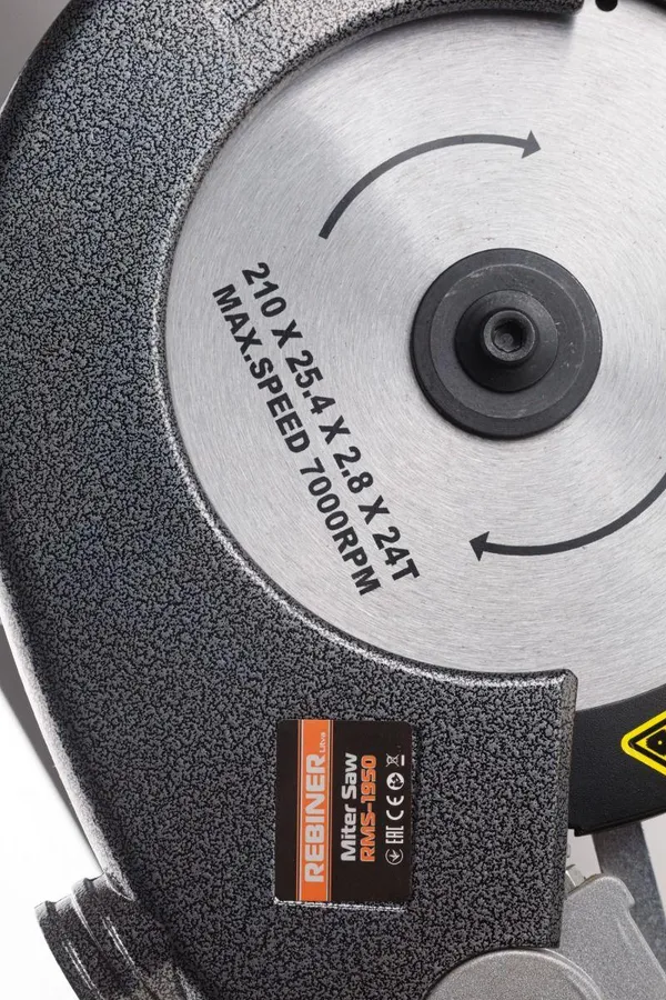 Заказать Торцовочная пила (210 мм, 1400 Вт) Rebiner RMS-1950 с доставкой