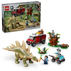 Конструктор LEGO Jurassic World Місії динозаврів: Знахідка стегозавра фото