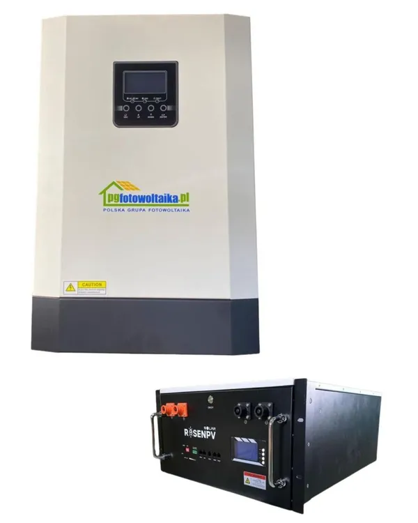 Инвертор OFF-GRID PGF OG-5500 MPPT 5.5KW+WiFi + Аккумуляторная батарея 10 кВт·ч (200 А·ч)