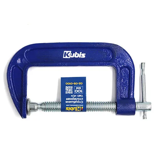 Струбцина 50 мм G-тип столярная Kubis 02-09-0050 купить в Украине