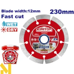 Алмазний диск EMTOP EDDC012301 сухой фото