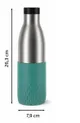 Термобутылка Tefal Bludrop soft touch, 700 мл, нержавеющая сталь, зелёный