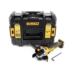 Шлифмашина угловая аккумуляторная DeWalt бесщеточная 18B XR Li-lon 125мм 9000об/мин кейс 1.74кг без АКБ и ЗП фото