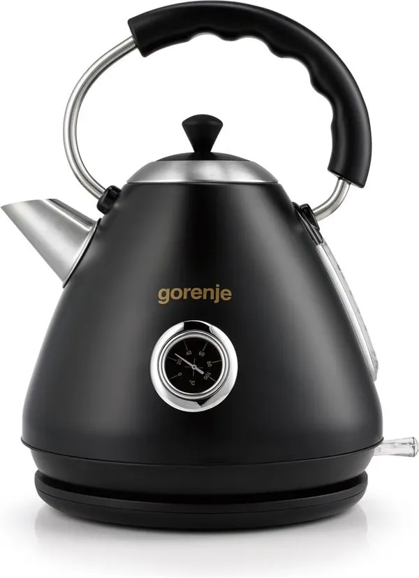 Електрочайник Gorenje 1.7л, пластик, чорний