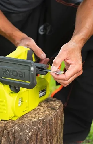 Пила ланцюгова Ryobi ONE+ RY18CS20A-0 (без АКБ та ЗП) з доставкою