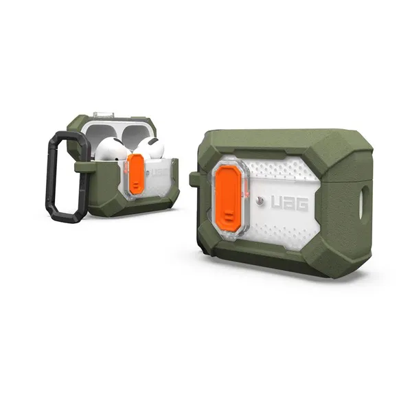 Чохол UAG для AirPods (Gen 4, 2024), Plasma, Olive Drab