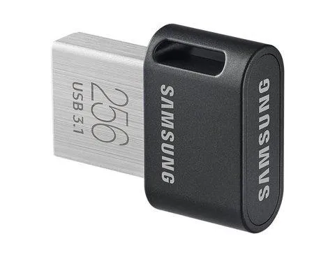Накопичувач Samsung 256GB USB 3.1 Type-A Fit Plus Чорний