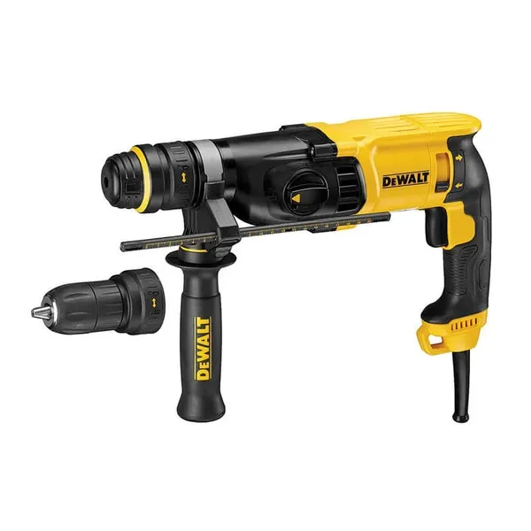 Перфоратор DeWalt SDS-Plus 800Вт 2.8Дж 0-5540уд/хв 0-1500об·хв 3 режими кейс 3кг ціна в Україні