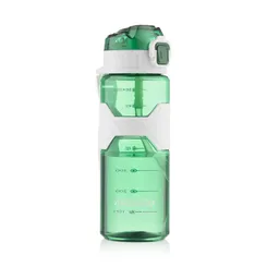 Пляшка для води Ardesto Fitness 800мл, пластик, зелений фото
