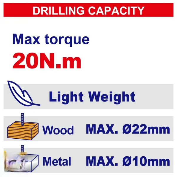 Дрель-шуруповерт аккумуляторный EMTOP ECDL12206 (без ЗУ) цена в Украине
