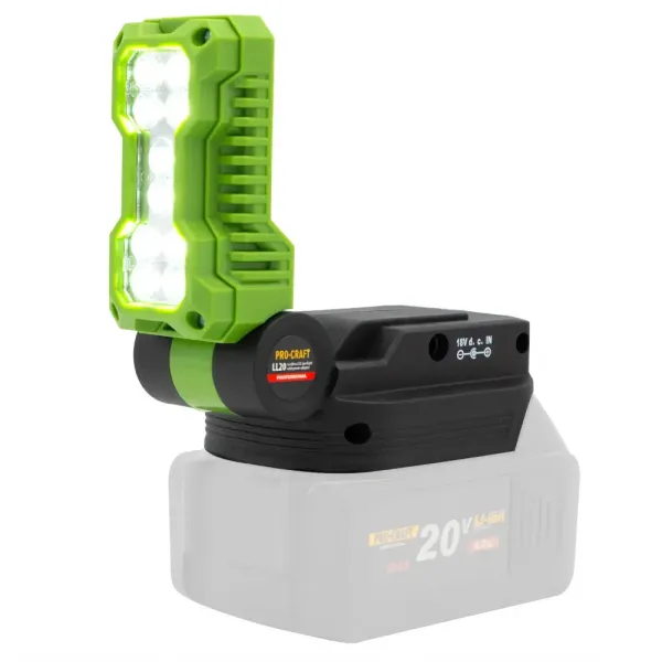 USB-адаптер на аккумулятор Procraft и Makita с фонариком (без АКБ и ЗУ) купить в Украине