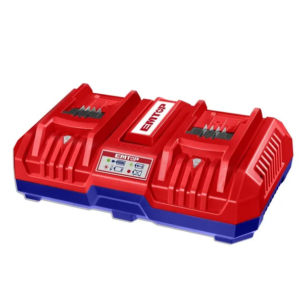 Купити Газонокосарка акумуляторна EMTOP ELML20185-1 (2 АКБ + ЗП)