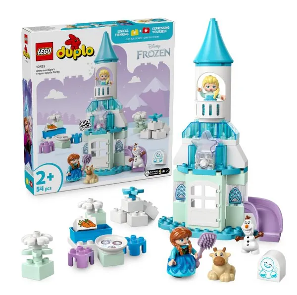Конструктор LEGO DUPLO Disney Вечірка у крижаному палаці Ельзи та Анни
