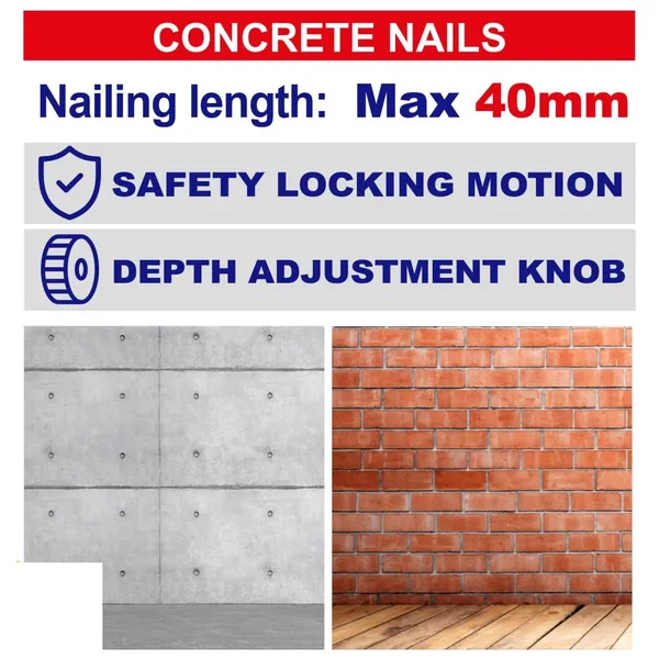 Гвоздозабиватель аккумуляторный EMTOP ELCNLI9005 (без АКБ и ЗУ) цена в Украине